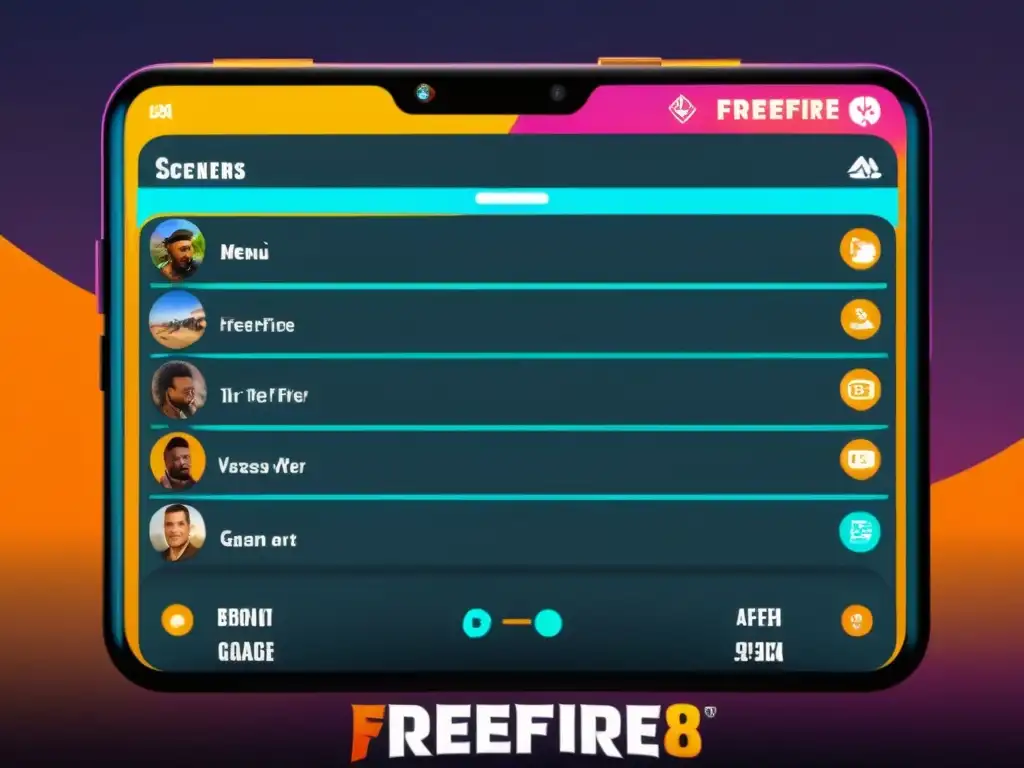 Captura detallada de la evolución del UI/UX en FreeFire