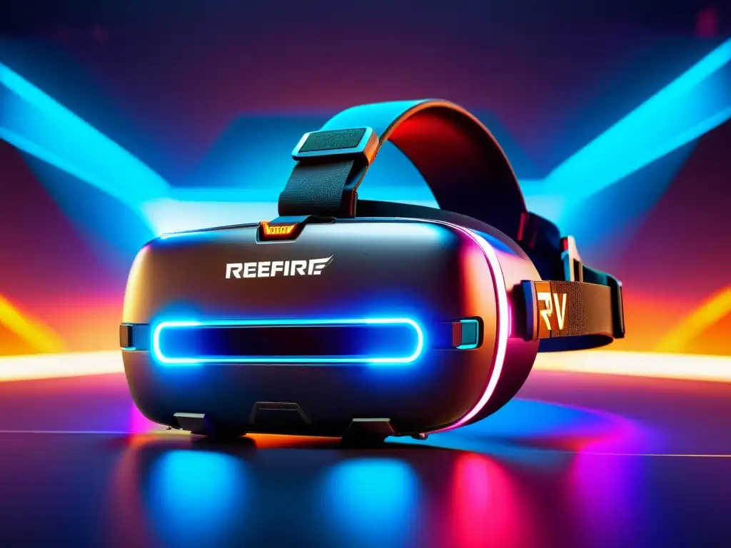 Cascos VR en promoción FreeFire: un mundo virtual vibrante y emocionante con tecnología avanzada y detalles nítidos