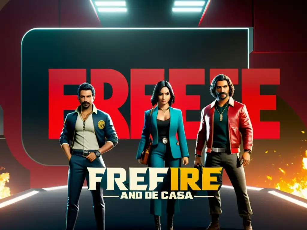 Colaboraciones rentables en Free Fire: emocionante crossover con La Casa de Papel, detallados personajes y vibrantes efectos visuales