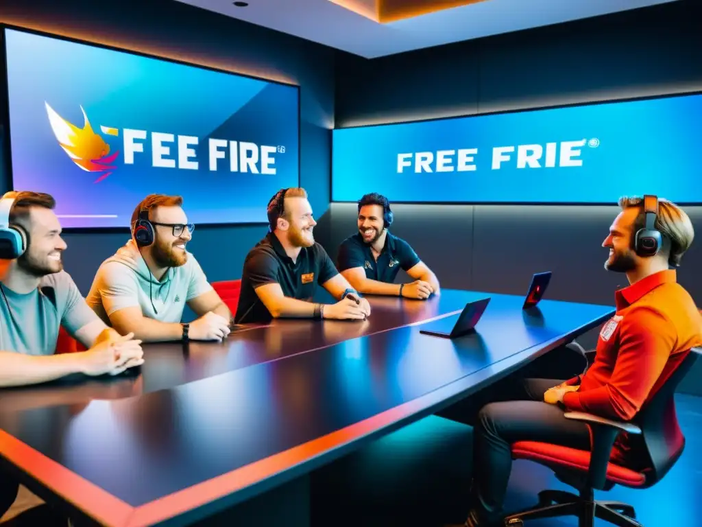 Desarrolladores de Free Fire en emocionante reunión, planeando futuras actualizaciones