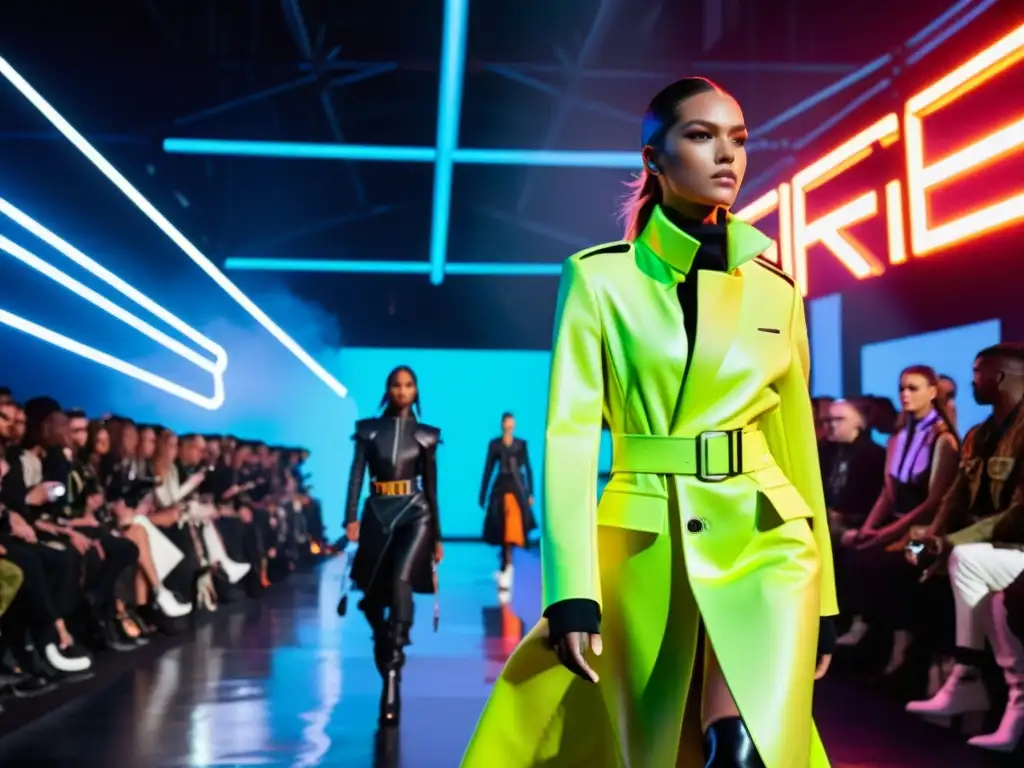 Desfile de moda inspirada en Free Fire con tendencias futuristas y combativas