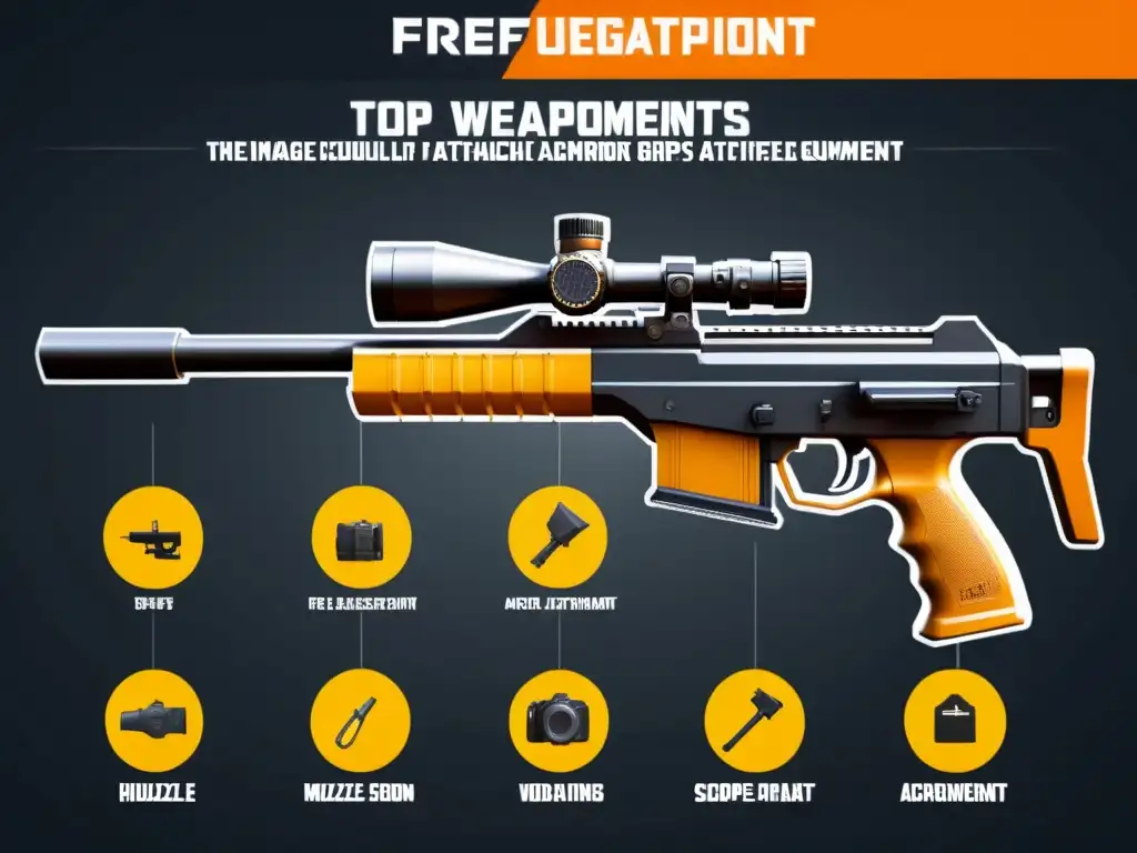 Infografía detallada de los mejores accesorios y equipamiento en FreeFire