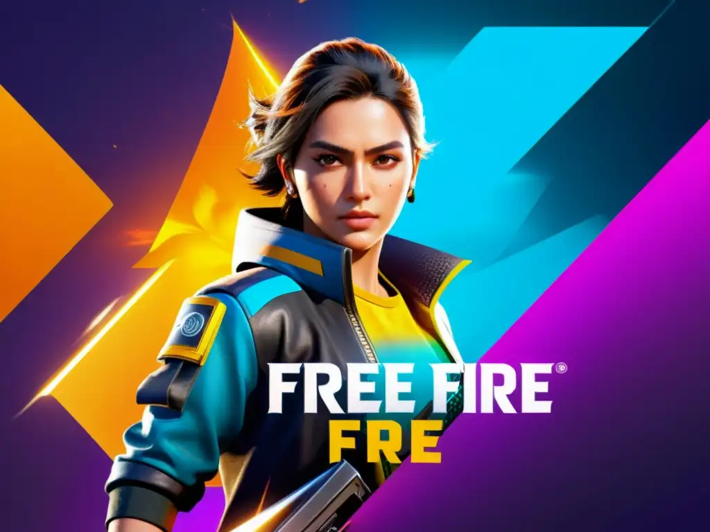 Un emocionante combate de Free Fire con accesorios premium en acción, destacando la rentabilidad de accesorios premium en Free Fire