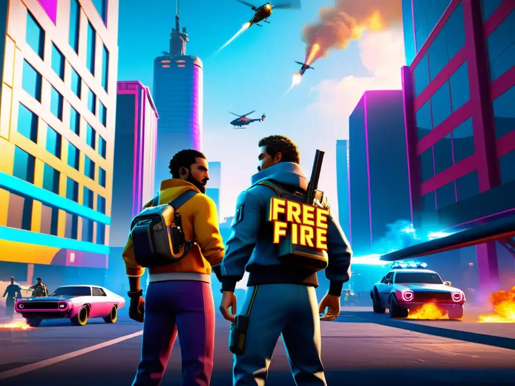 Épico duelo en Free Fire con los mejores paquetes inicio