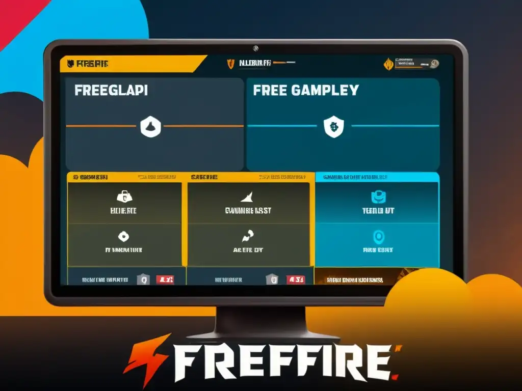 Equipo estratégico de FreeFire planificando acciones cruciales en el primer minuto del juego