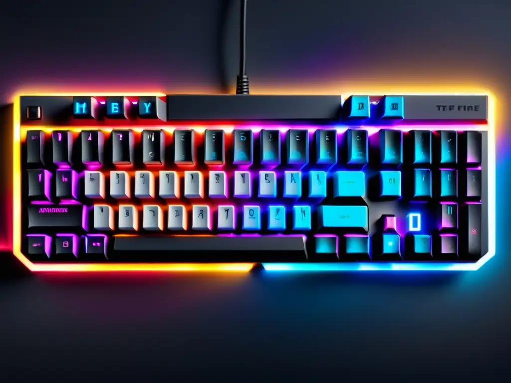 Imagen de uno de los mejores teclados gaming para Free Fire