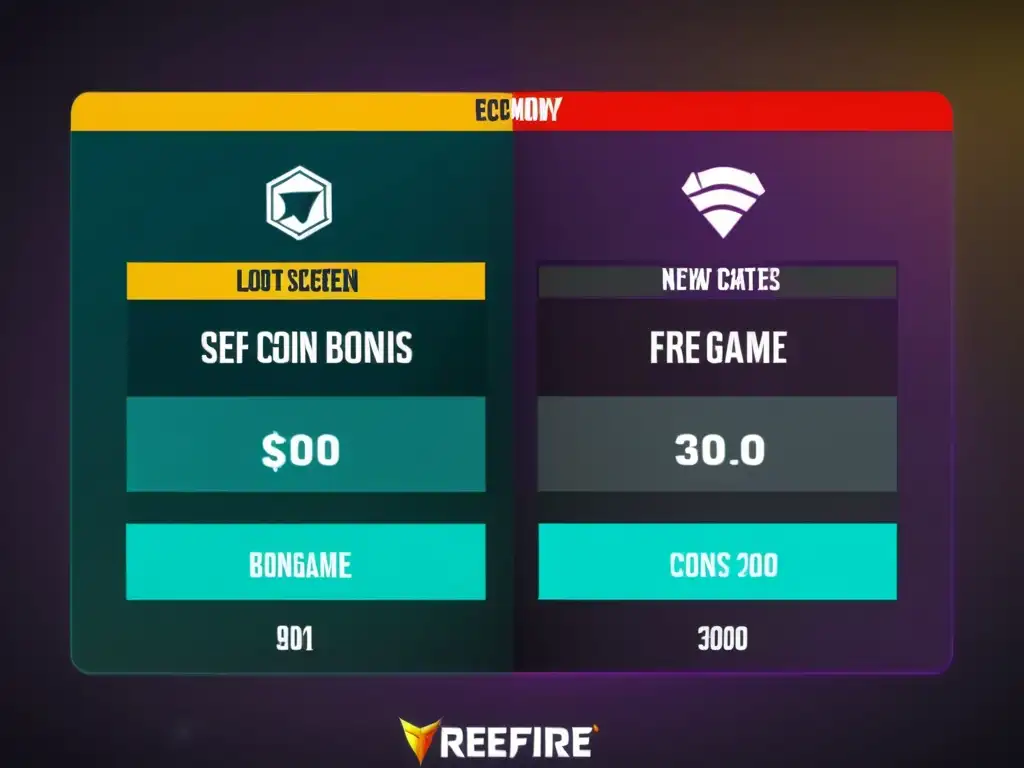 Comparación impacto actualización monedas FreeFire en la economía del juego, antes y después