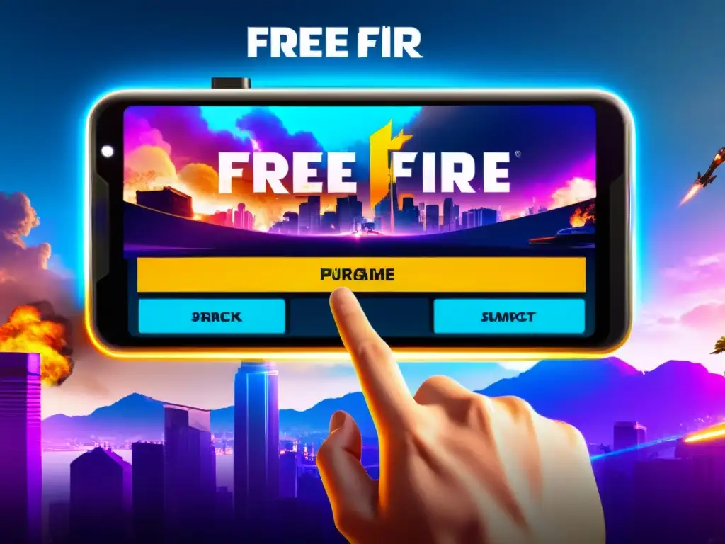 Jugador dudando en realizar compras en Free Fire, reflejando la psicología detrás de las decisiones de compra en el juego