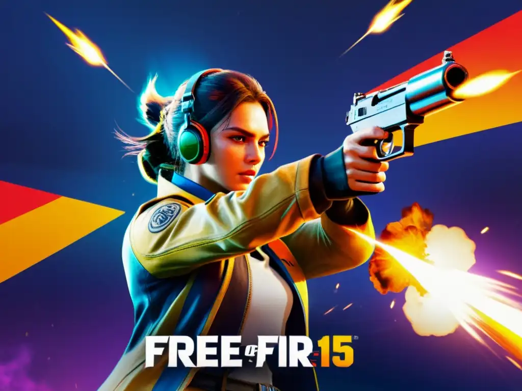 Un jugador de Free Fire toma el primer disparo estratégico desde cobertura, resaltando la importancia del timing y la precisión en el juego