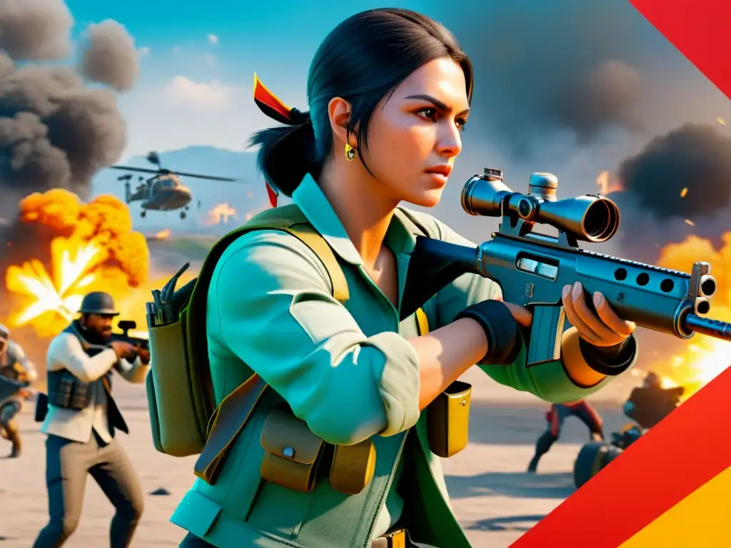 Un jugador de Free Fire usa técnicas defensa para sobrevivir y vencer