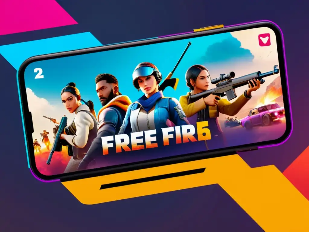 Jugadores estratégicos en intensa batalla de Free Fire