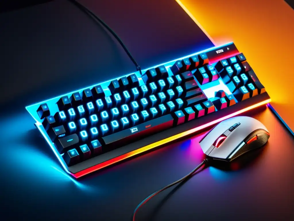 El mejor pack de teclado y ratón para Free Fire en un elegante y profesional setup de gaming