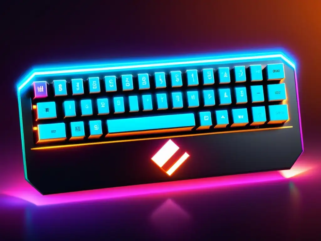 El mejor teclado virtual para FreeFire: diseño futurista, iluminación RGB y estadísticas en tiempo real para una experiencia de juego inmersiva