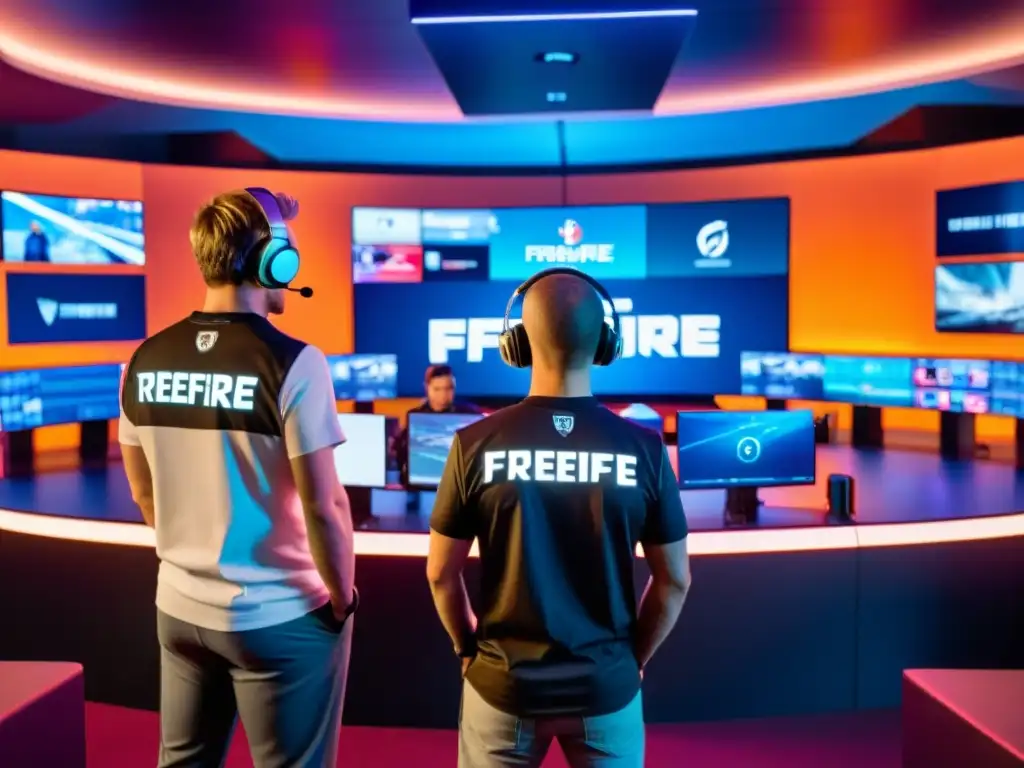 Moderadores de FreeFire en acción, controlando el juego con estrategia y profesionalismo