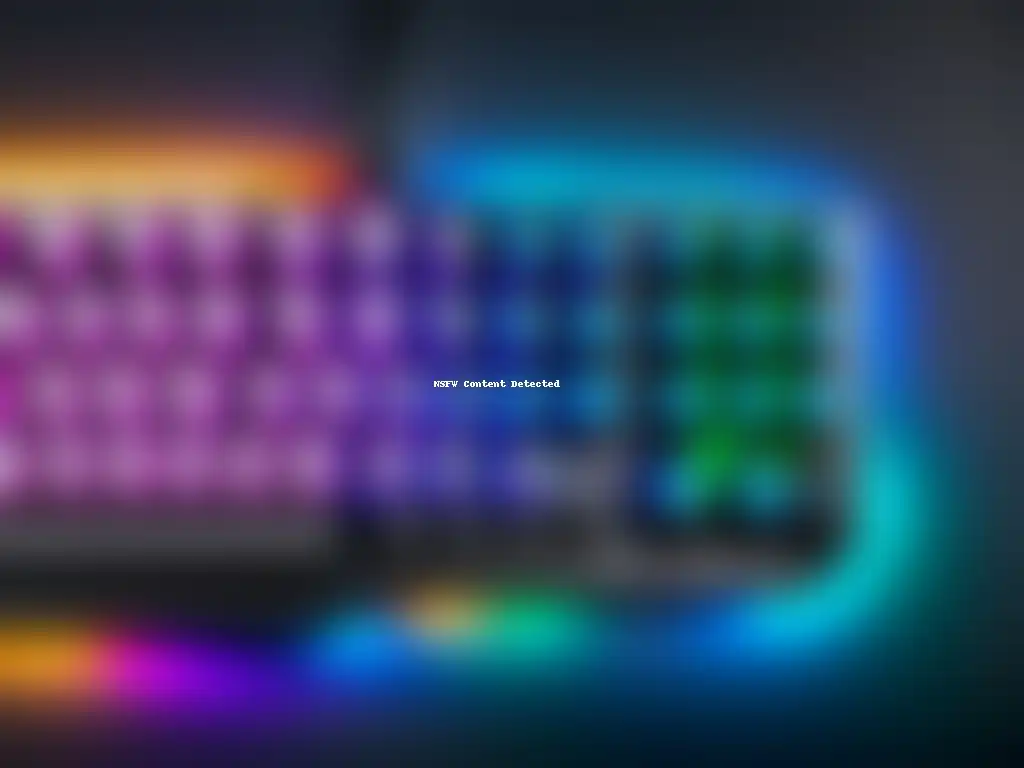 Un teclado mecánico retroiluminado con diseño moderno y luces RGB dinámicas, ideal para gamers que buscan los mejores teclados mecánicos para gamers